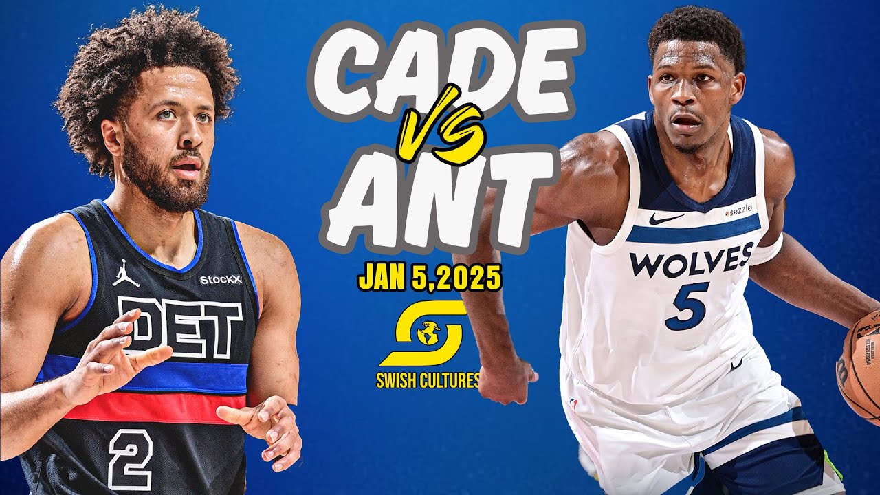 Anthony Edwards 53 points vs Cade Cunningham 40 Points | Norris Cole breakdown