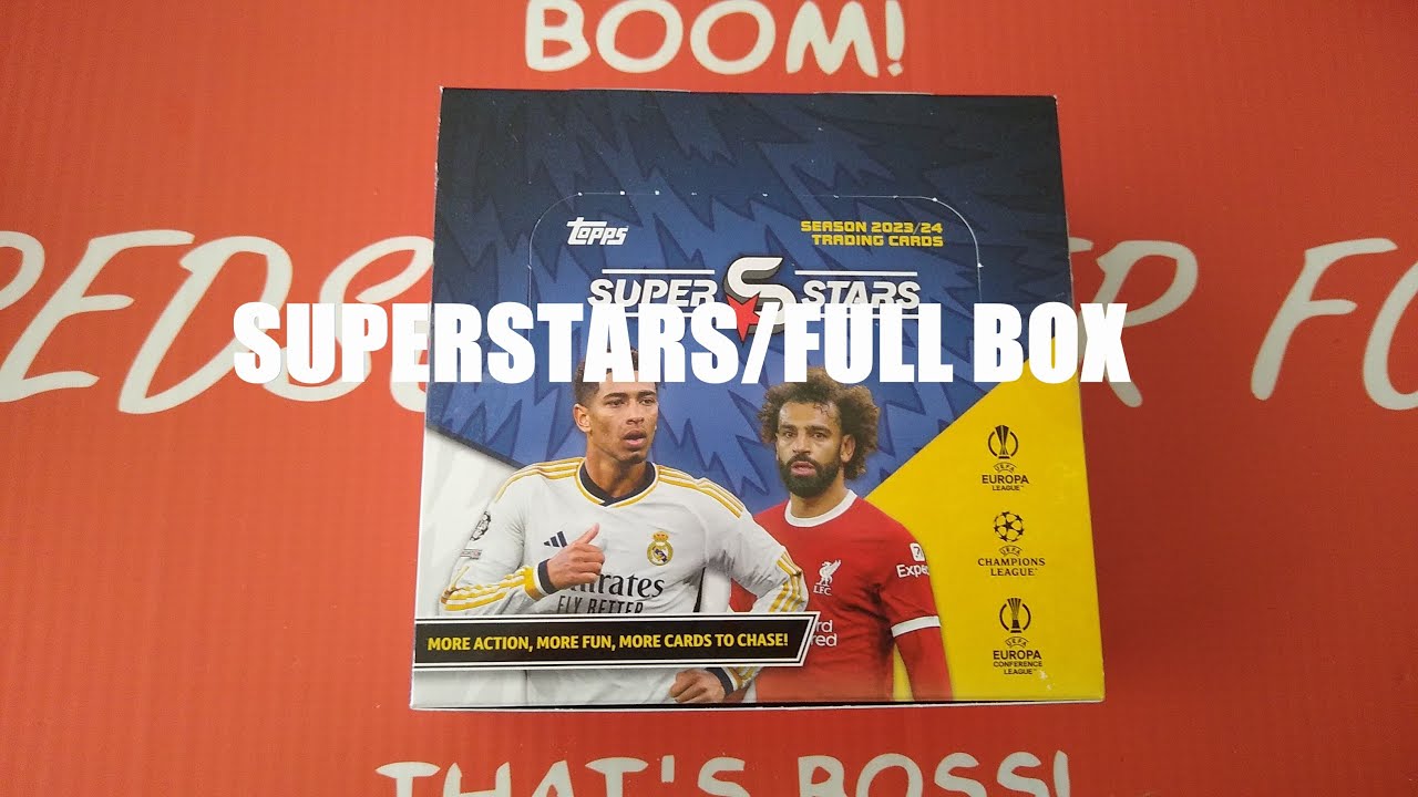 **NEW 1ST LOOK** TOPPS SUPERSTARS 2024 FULL BOX