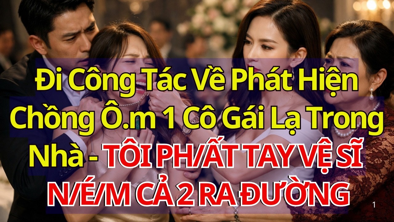Đi Công Tác Về Phát Hiện Chồng Ô.m 1 Cô Gái Lạ Trong Nhà - TÔI PH/ẤT TAY VỆ SĨ N/É/M CẢ 2 RA ĐƯỜNG