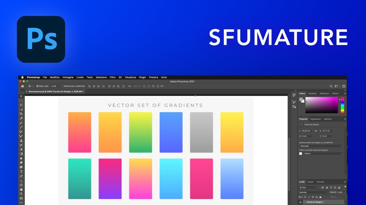 Come Usare lo Strumento Sfumatura di Photoshop su un Immagine