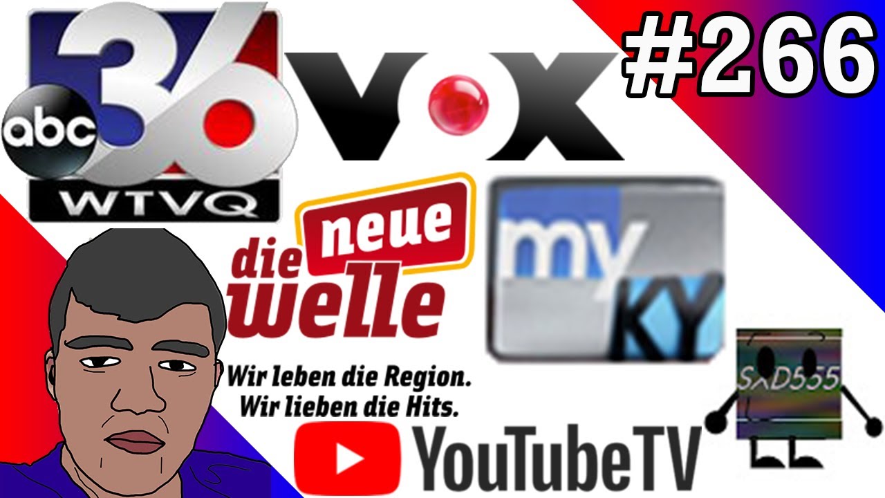 ИСТОРИЯ ЛОГОТИПА #266 - WTVQ-DT, WTVQ-DT2, YouTube TV, Vox Germany, Die neue Welle и многое друго...