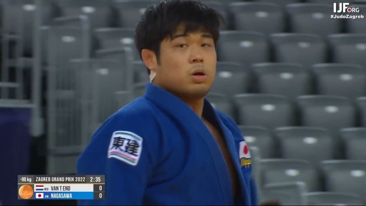 Noel Van 't End vs Kenta Nagasawa | Bronze -90 Zagreb Grand Prix 2022