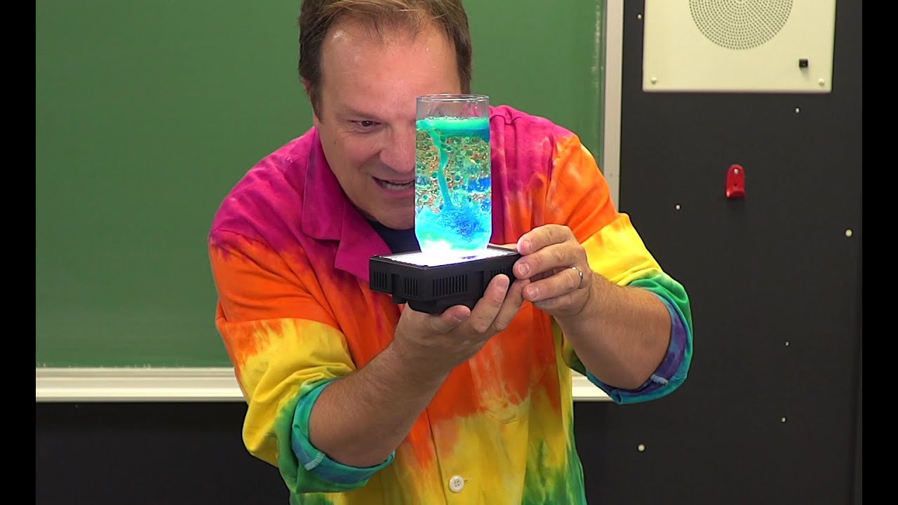 Expérience : La lampe à lave