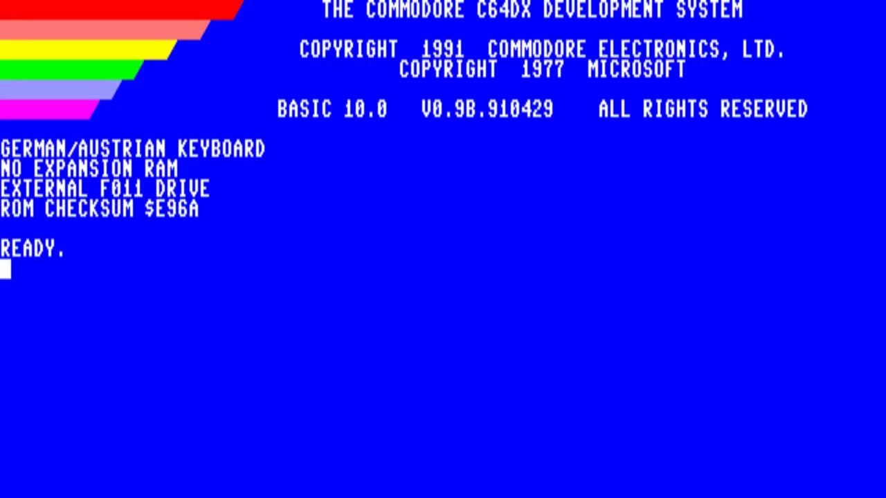 Commodore 64DX Development System