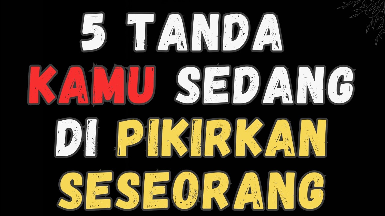 5 Isyarat Spiritual Seseorang Tak Henti Memikirkan Anda hingga Membentuk Ikatan Batin Dengannya 4