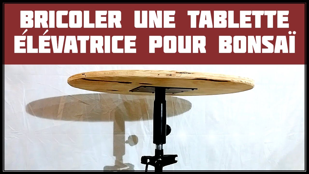 Comment Créer une Table Élévatrice pour bonsaï ?🌱 NEJIKAN BONSAI 🌱