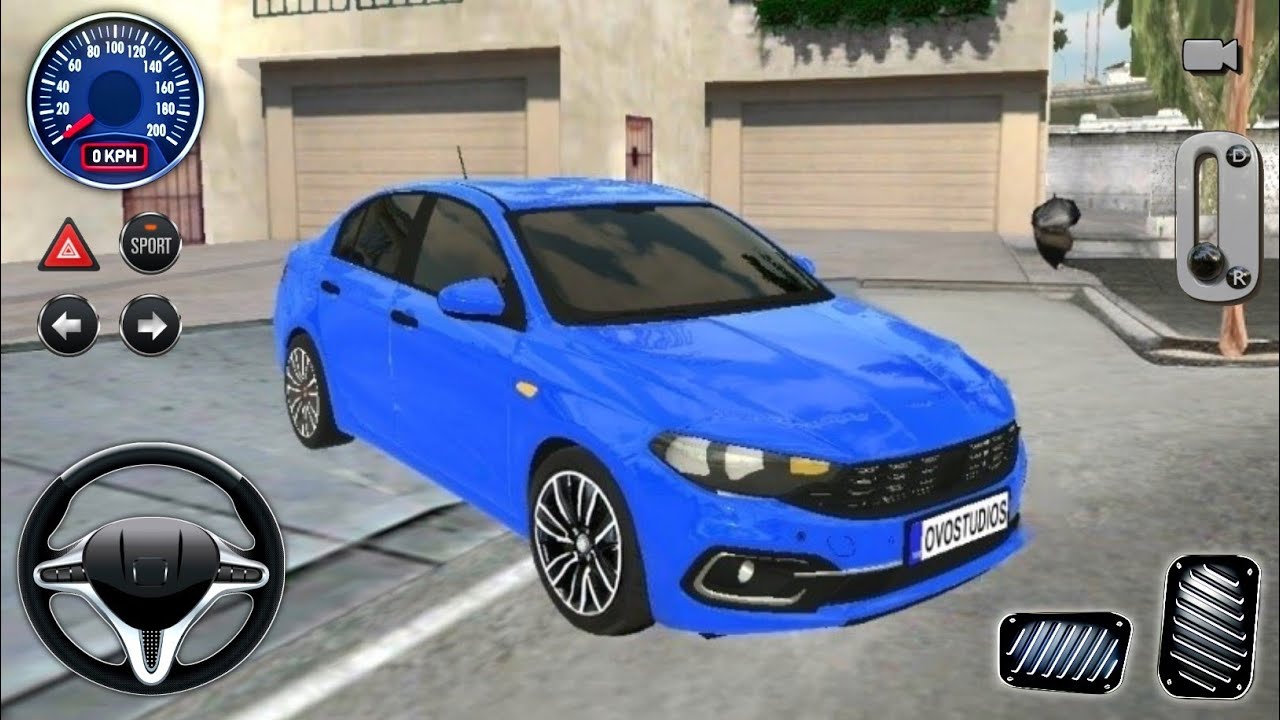 Fiat Egea Sürüş Simülatör Oyunu - Egea Drift & Parking Simulator - Android Gameplay