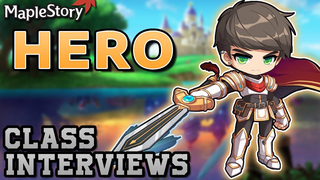 HERO Class Interview w/ SNOWILLY | Ranking ALL Maplestory Classes