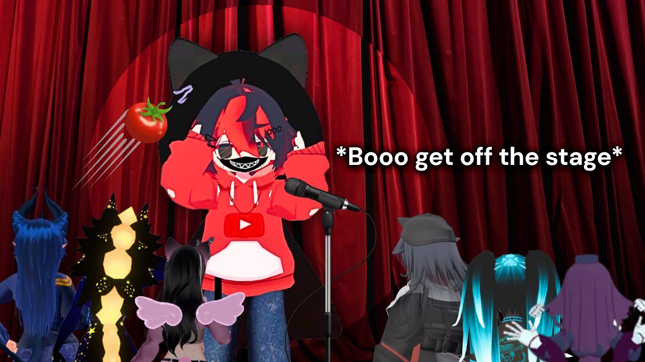 Я присоединился к комедийному шоу VRchat, но я не смешной.