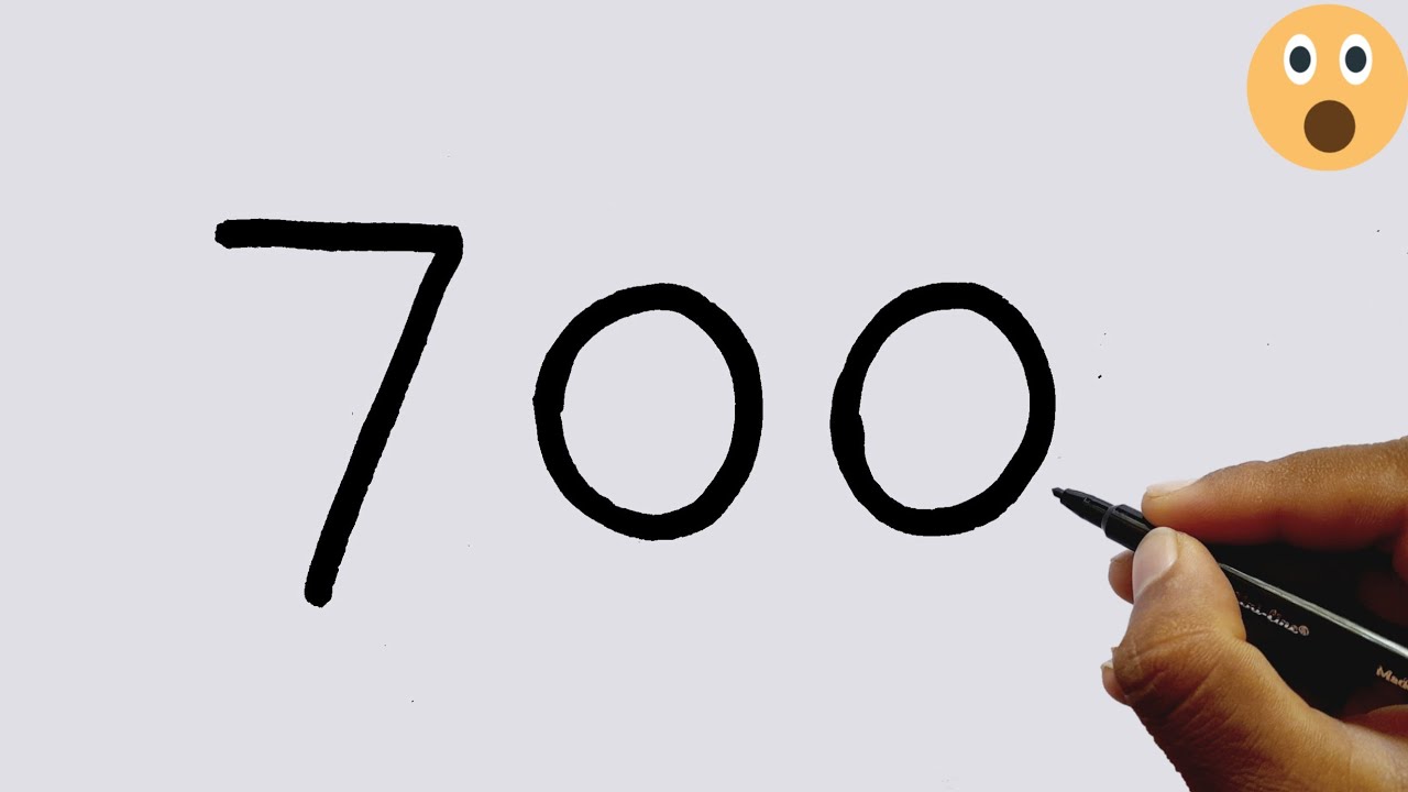 Как нарисовать Санта-Клауса из фильма &laquo;Номер 700&raquo; всего за 10 минут | Простой пошаговый урок