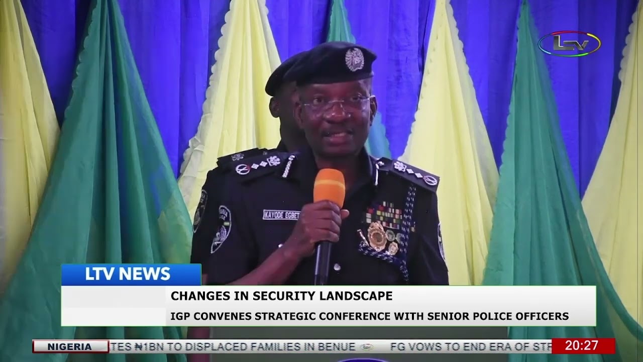 Changes in Security Landscape: IGP Convenes Strategic Conference with Senior Police Officers