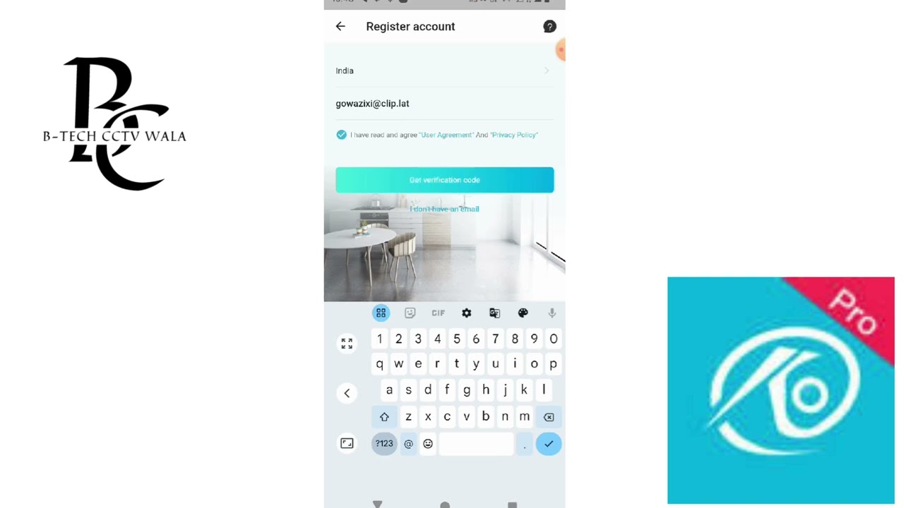 CREATE ACCOUNT AND PASSWORD IN O-KAM PRO APP