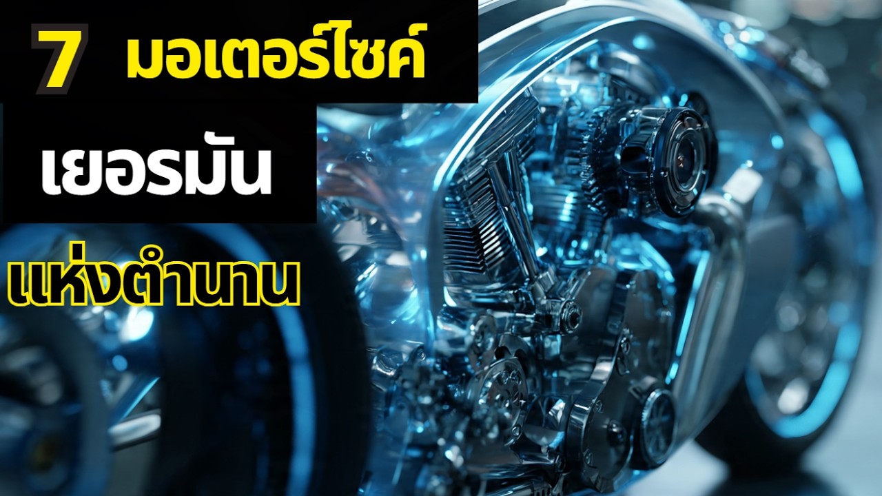 7 ยี่ห้อมอเตอร์ไซค์ในตำนานแห่งเยอรมนี