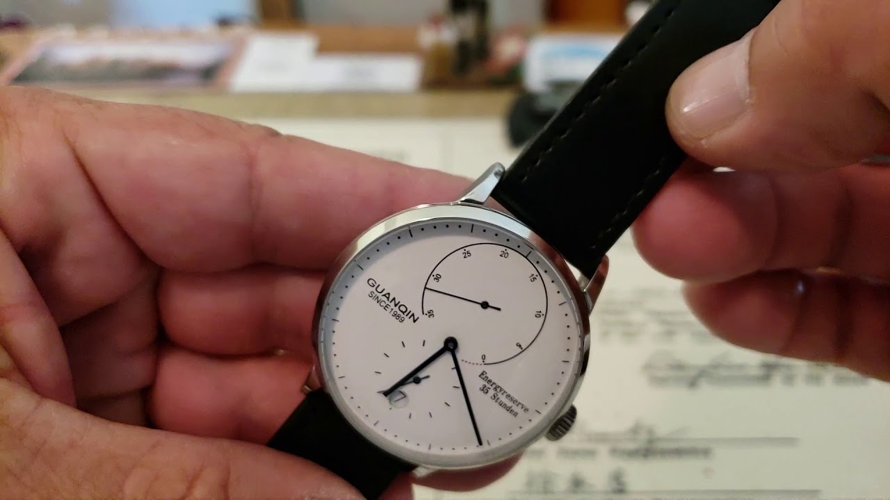 Guanquin 35hr Power Reserve Automatic Date-Nomos 