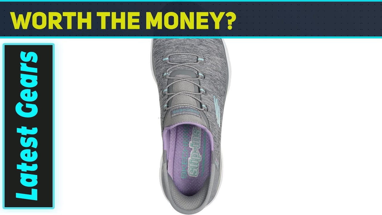 Skechers Summits Dazzling Haze: лучшие кроссовки без шнурков для создания непринужденного стиля.