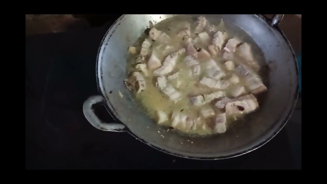 Memasak lauk malam untuk sendiri saja