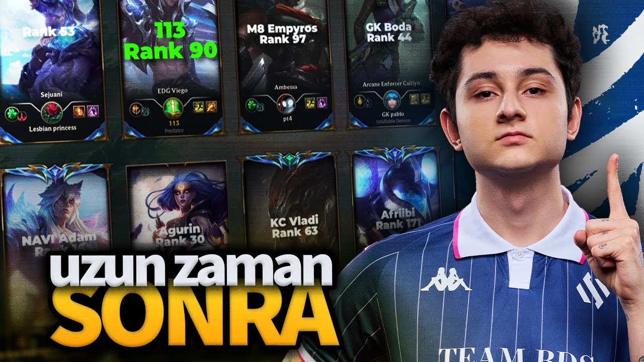 UZUN ZAMAN SONRA 10 CHALLENGER LOBİ