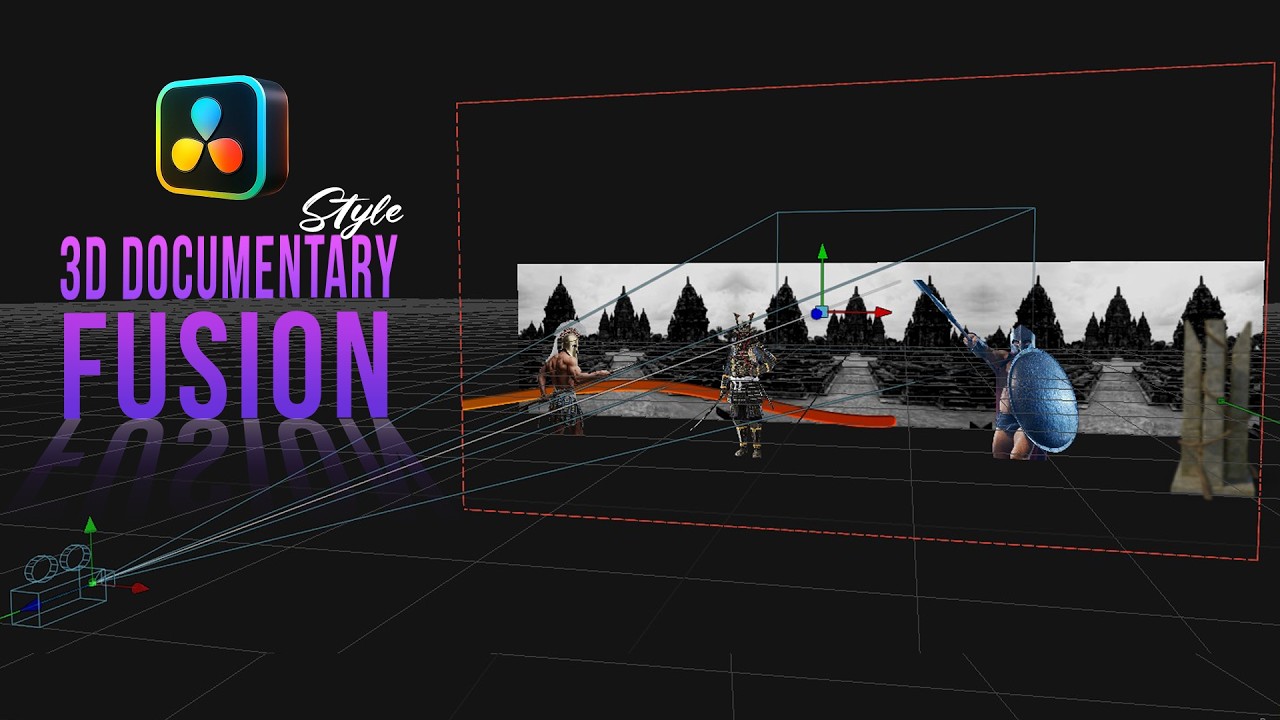 Create Stunning 3D Documentary Animation in DaVinci Resolve(No Plugins!)