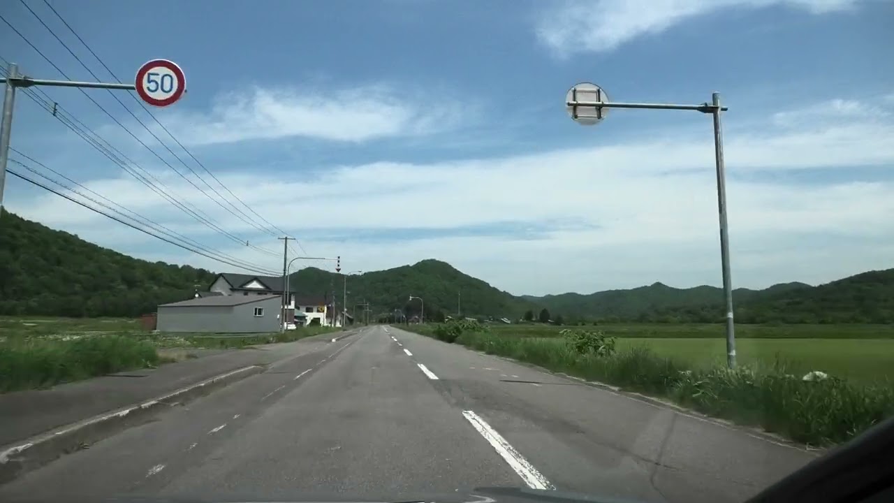 #愛別町～#士別市（#朝日町）4K/30fps （北海道道101号下川愛別線 → #愛別朝日道路）：国道39号交点～道道61号交点（車載動画 2021ドライブ）