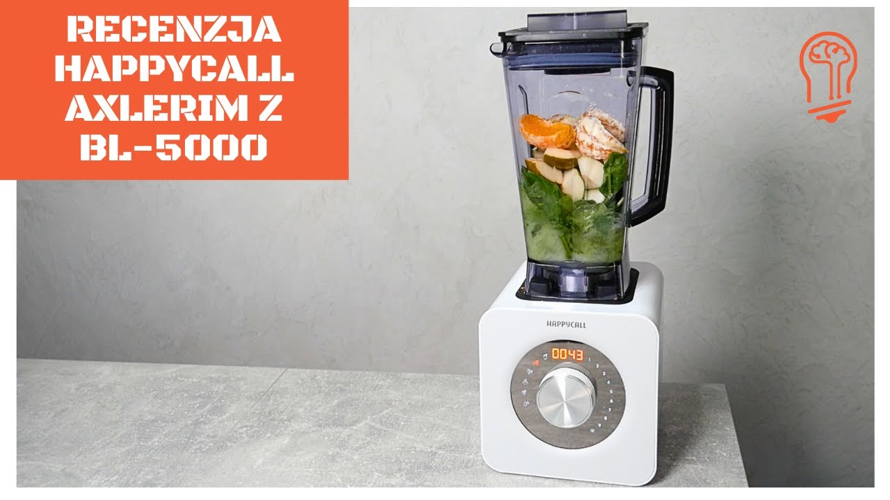 Recenzja Happycall AXLERIM Z BL-5000. Wydajny blender nie tylko do koktajli 😎