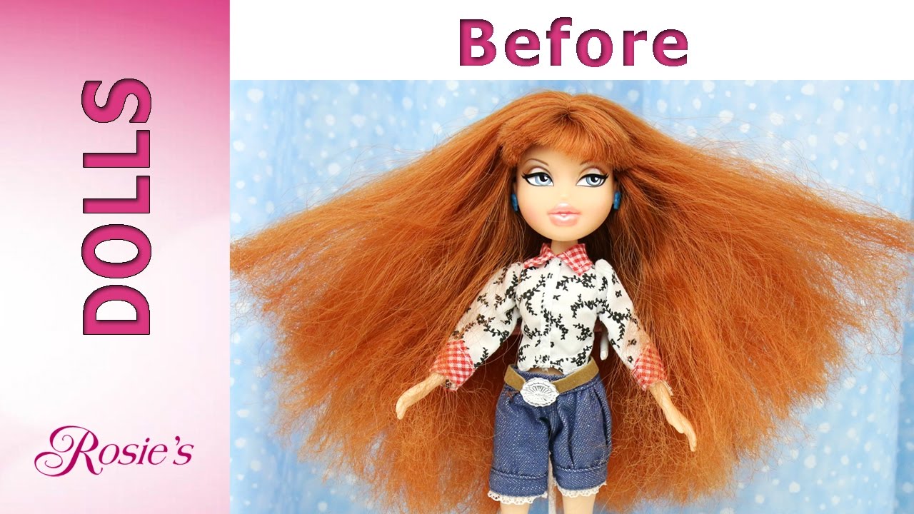 Bratz Meygan Makeover Part 1 -  Hair Repair