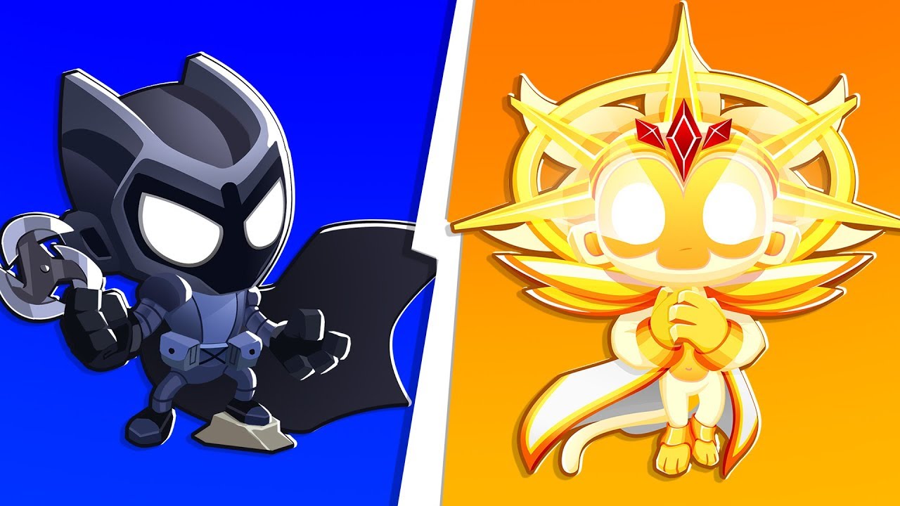 Bloons TD 6 - 4-Player The Knight VS The Light Challenge | JeromeASF