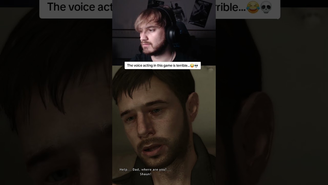 The Voice Acting In Heavy Rain Is Terrible...😂 #gamingshorts #gaming
