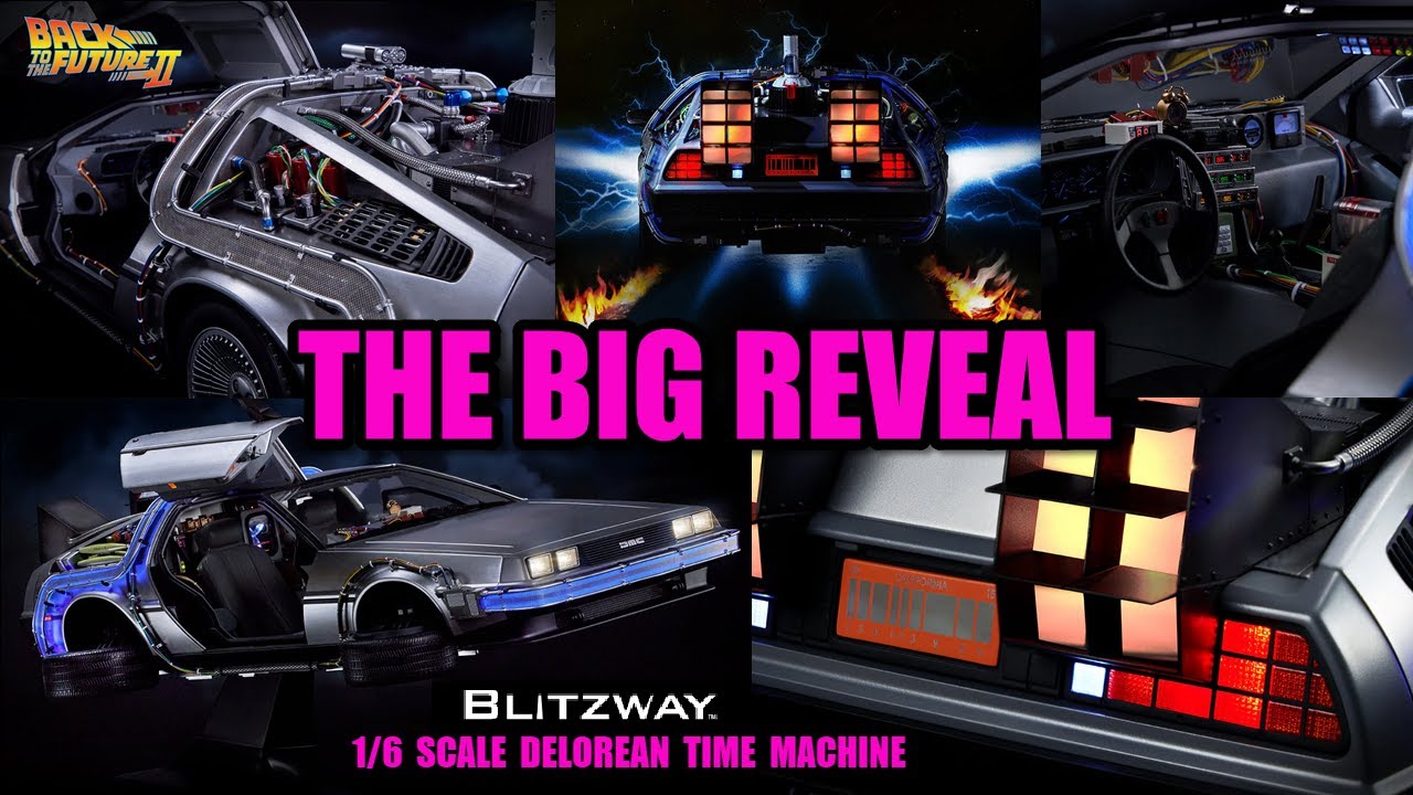 Blitzed!  Blitzway 1/6 Scale DeLorean Big Reveal Early | Full Specs + Price Point