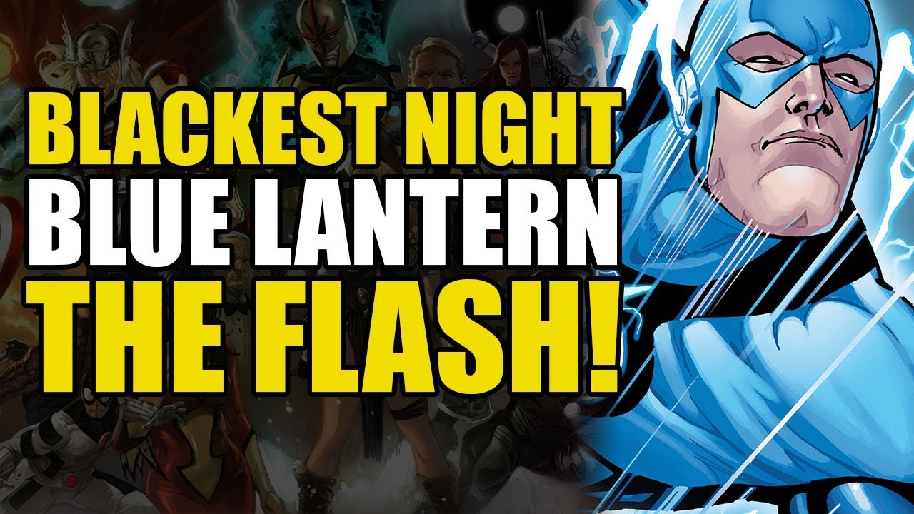 The Flash Becomes A Blue Lantern! (Green Lantern Blackest Night: The Flash)