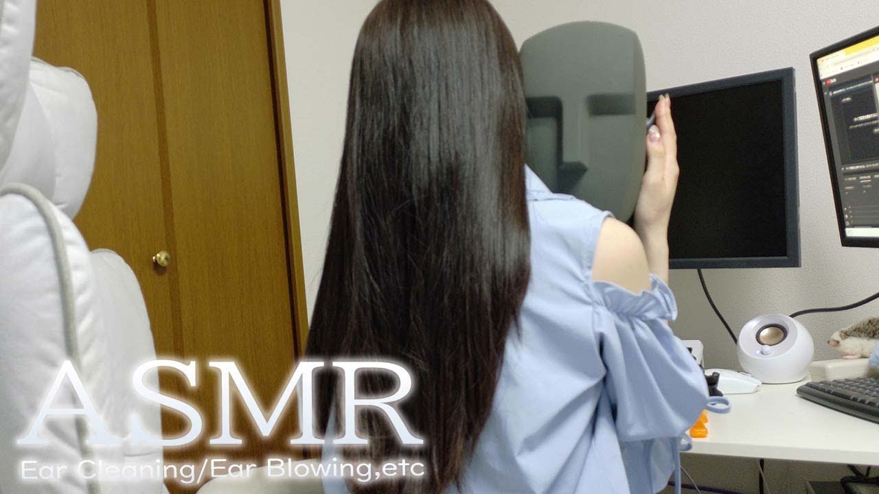 【KU100/ASMR】耳かき&マッサージ♡【広告なし】ASMR Ear Cleaning LIVE/ASMR 배달