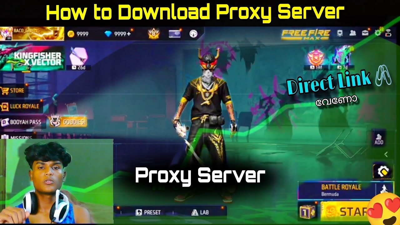 Proxy Server📈💀 Direct Link🔗 വേണോ 🤔How to Download ( No Root ) | 😍FREE FIRE MALAYALAM 🗣️ | #1xdhirajx