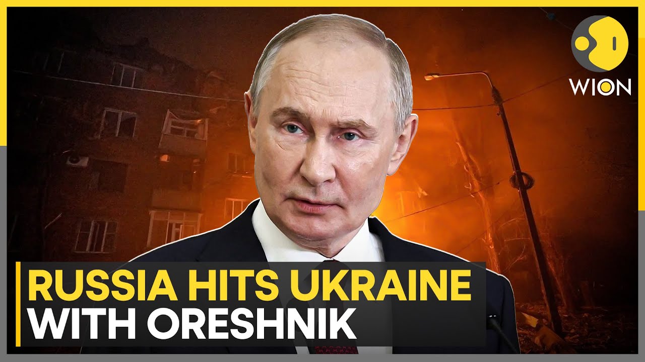 Russia-Ukraine War: Russia Fires Oreshnik Missile at Ukraine; at Least 4 Dead | WION News