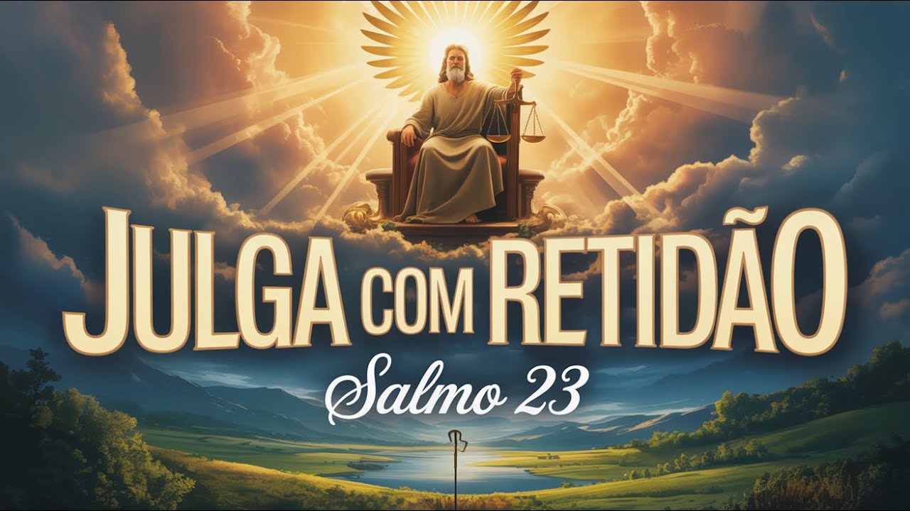 Salmo 23-Julga com Retidão