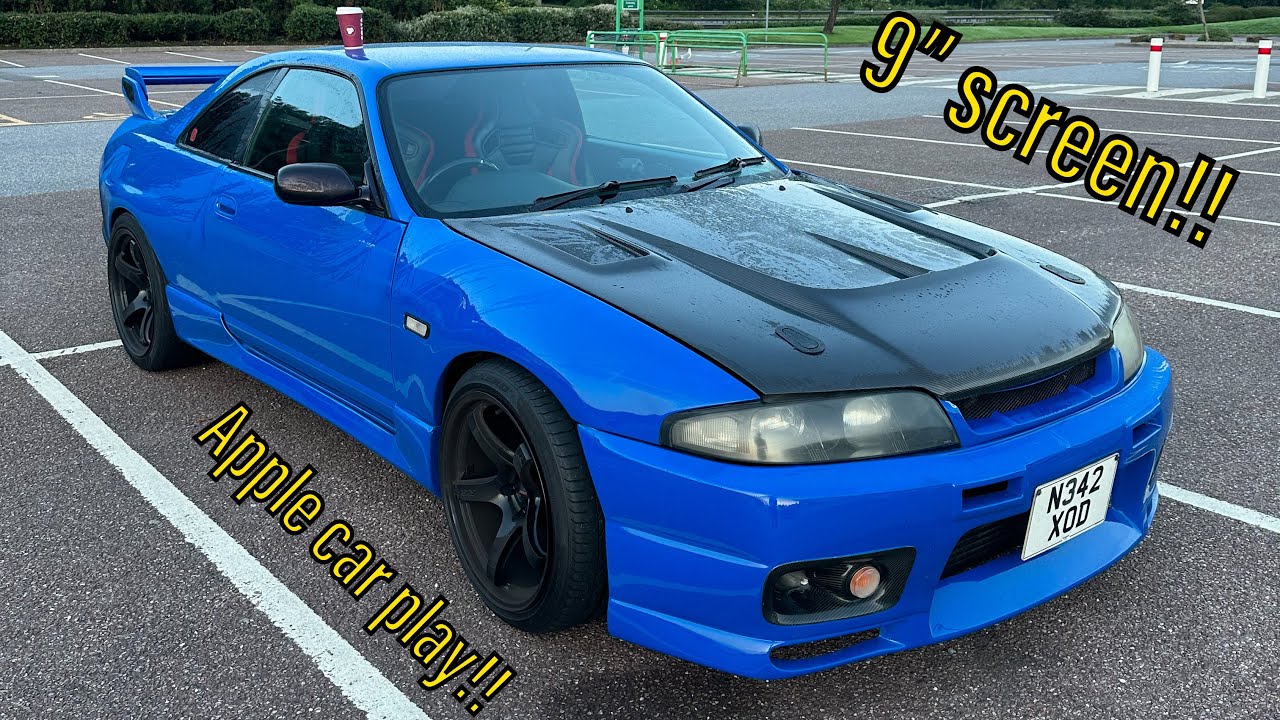 R33 Skyline Project (9” touch screen & lots of interior upgrades)