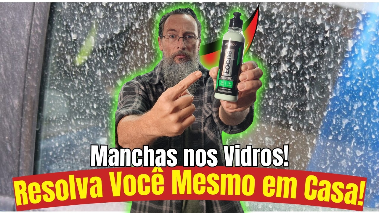 Vidro MANCHADO Resolva Fácil! Focus da Vonixx