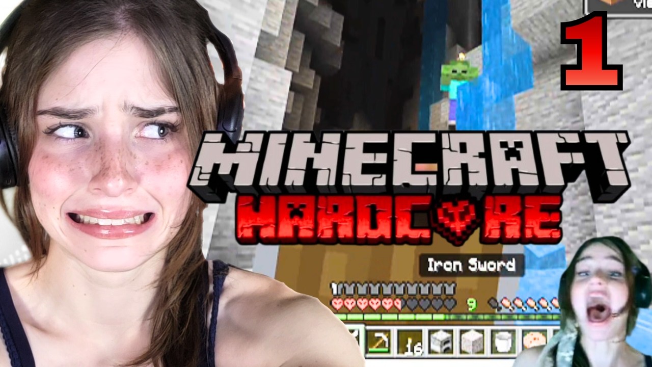 Starting Minecraft HARDCORE for the first time