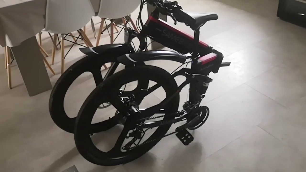 Decouverte du vélo électrique pliable VTT Samebike LO26 (en francais)