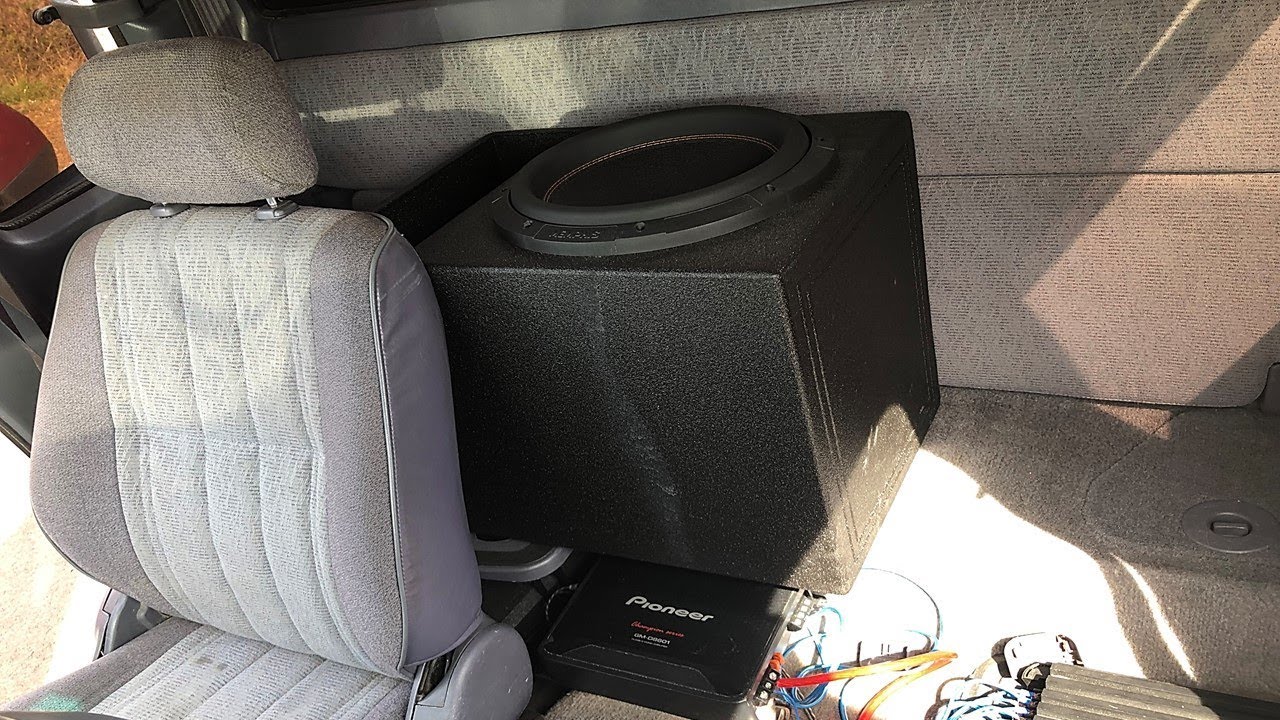 BUDGET 12 INCH SUBWOOFER!? BUDGET SUBWOOFER BOX!?