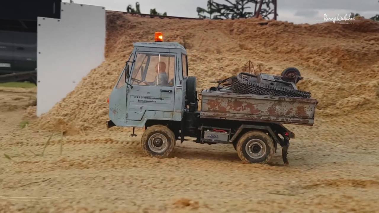 RC IFA Multicar 1/16 Eigenbau(scratch building) scale