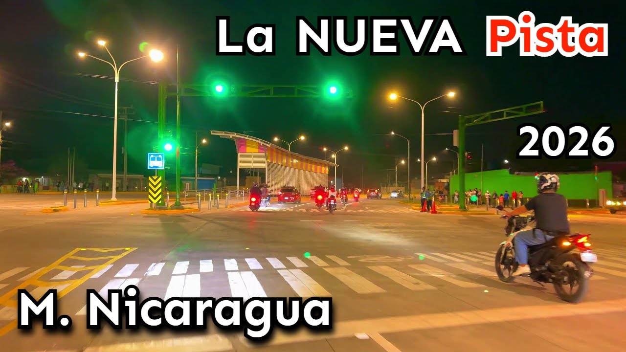 INAUGURACIÓN Pista LARREYNAGA Managua Nicaragua irl
