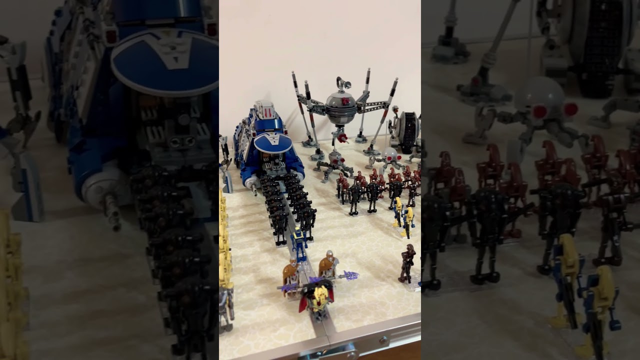 2025 Updated Lego Droid Army!!! #legostarwars #lego #makebattlefront3 #clonewars #starwars