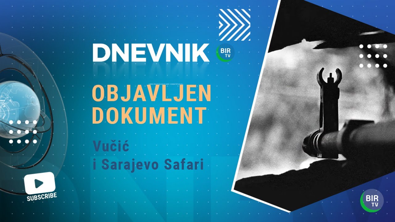 Objavljen dokument o povezanosti Aleksandra Vučića sa slučajem Sarajevo safari