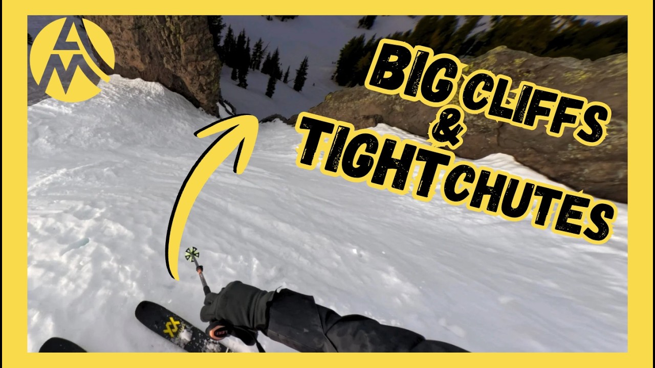 SENDING 20+ FOOT CLIFFS: Yellow Air & D7 Straightline | Alpine Meadows 2/28/26