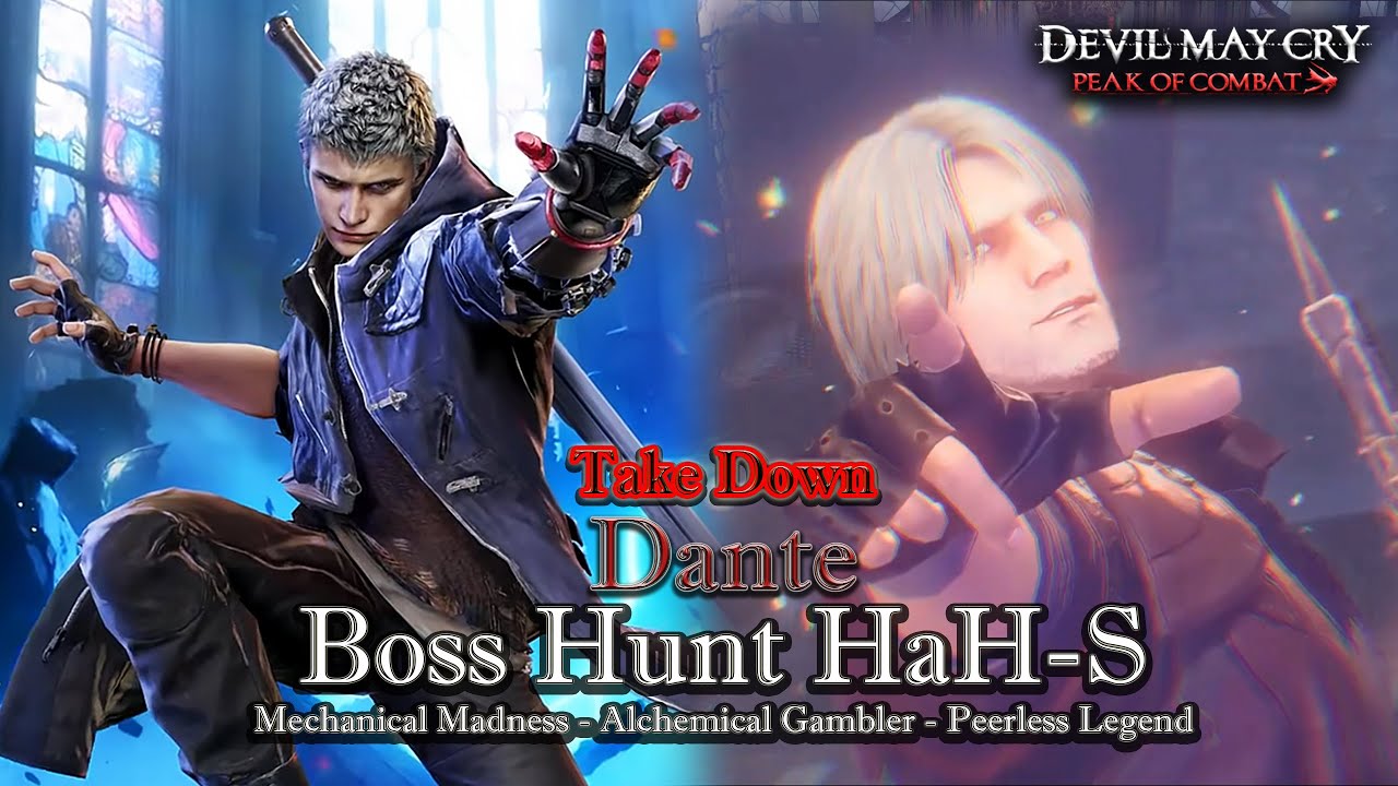 MM/AG/PL | Уничтожение Данте | Без спама | Охота на босса | Devil May Cry: Пик боевых действий | ...
