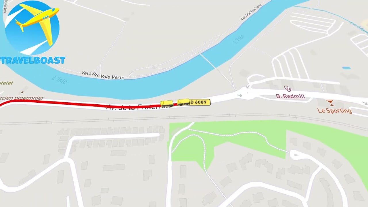 LIGNE B : GARE SNCF - Taillefer - Boulazac C.Cial - Le Suchet 