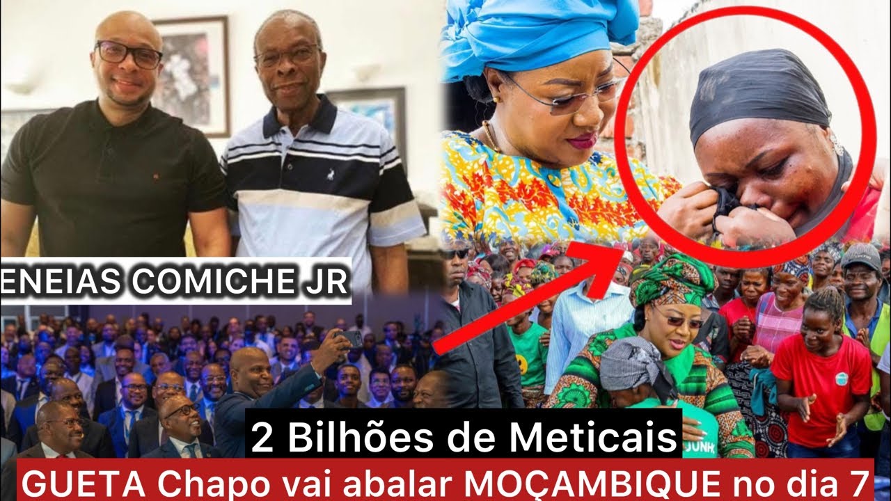 GUETA CHAPO VAI ABALAR MOÇAMBIQUE! Morreu ENEIAS COMICHE Jr