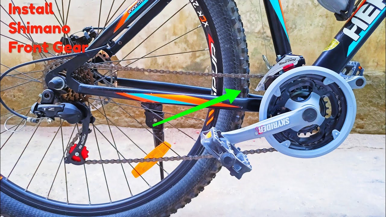 How To Install Cycle Front Gear Kit. Shimano Front Gear Kit Installation video. Cycle Gear Kit.