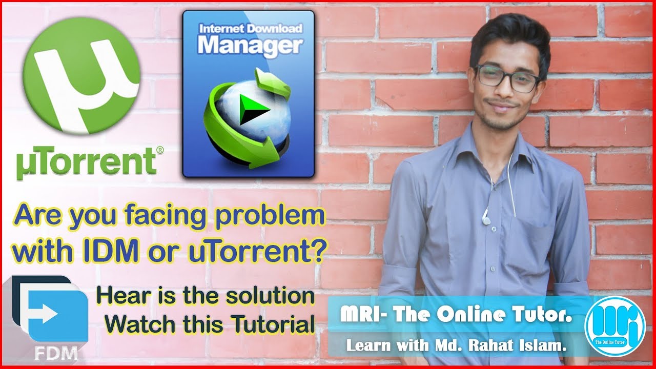 Download and install: Free Download Manager - 2018.
