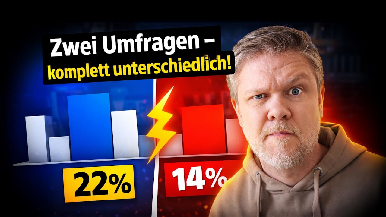Selber Tag, völlig andere Zahlen?! INSA vs. Forsa sorgen für Kopfschütteln!