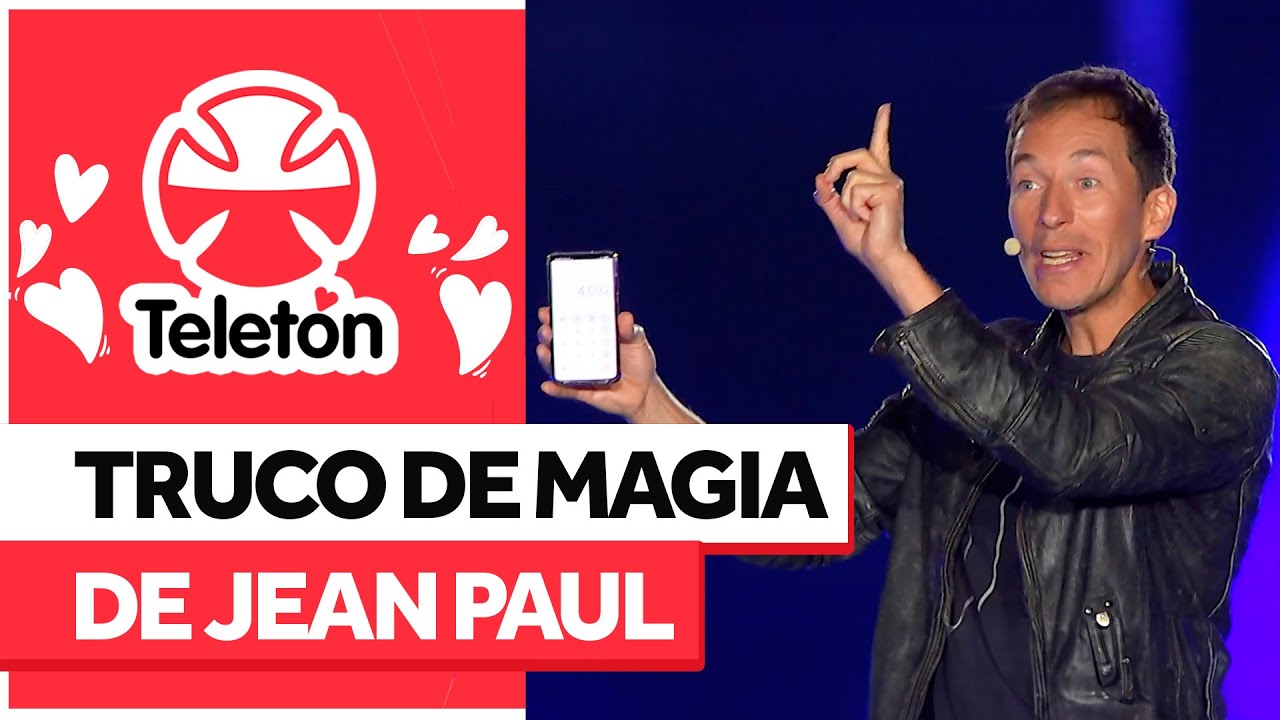 ¡¿CÓMO LO HIZO?!: El mago Jean Paul Olhaberry sorprendió a todos con su truco en Teletón 2025